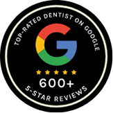 Top rated dentist on Google