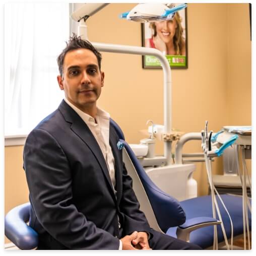 Doctor Vahid in dental treatment room