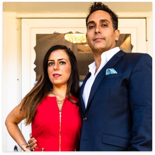 Doctor Vahid and his wife Samira